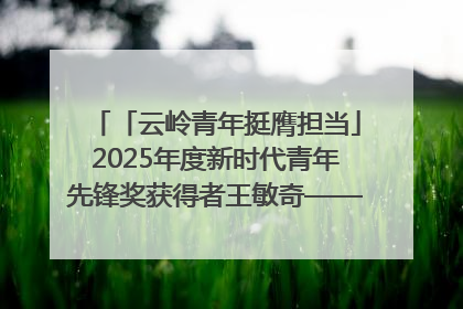 「云岭青年挺膺担当」2025年度新时代青年先锋奖获得者王敏奇——澜沧江上好渔人
