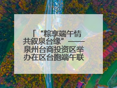 “粽享端午情 共叙泉台缘”——泉州台商投资区举办在区台胞端午联谊活动，共话同源深情