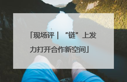 现场评｜“链”上发力打开合作新空间