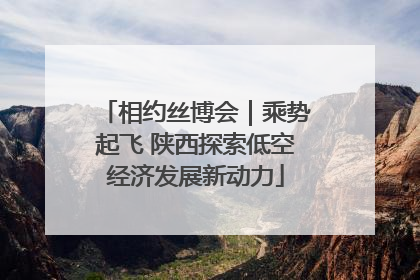 相约丝博会｜乘势起飞 陕西探索低空经济发展新动力