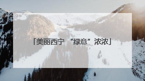 美丽西宁 “绿意”浓浓