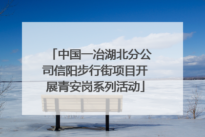 中国一冶湖北分公司信阳步行街项目开展青安岗系列活动