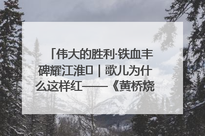 伟大的胜利·铁血丰碑耀江淮⑫｜歌儿为什么这样红——《黄桥烧饼歌》诞生记