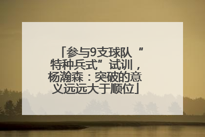 参与9支球队“特种兵式”试训，杨瀚森：突破的意义远远大于顺位
