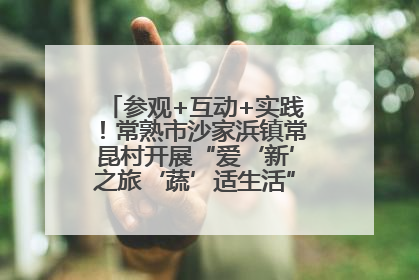 参观+互动+实践！常熟市沙家浜镇常昆村开展“爱‘新’之旅‘蔬’适生活”参观学习活动