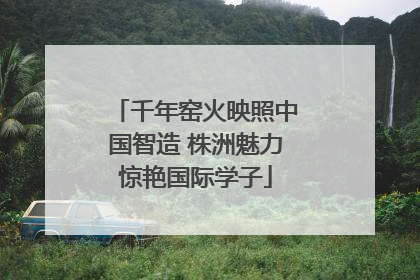 千年窑火映照中国智造 株洲魅力惊艳国际学子