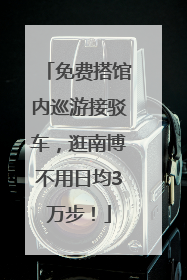 免费搭馆内巡游接驳车，逛南博不用日均3万步！