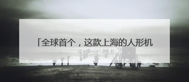 全球首个，这款上海的人形机器人同时获中、美、欧认证
