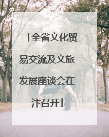 全省文化贸易交流及文旅发展座谈会在汴召开