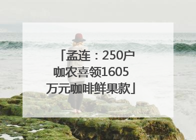 孟连：250户咖农喜领1605万元咖啡鲜果款
