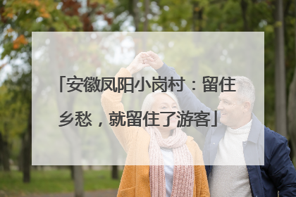 安徽凤阳小岗村：留住乡愁，就留住了游客
