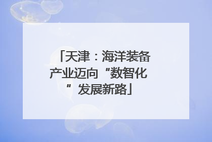 天津：海洋装备产业迈向“数智化”发展新路