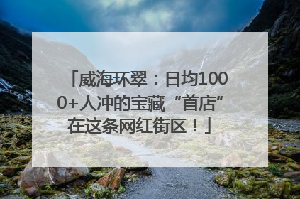 威海环翠：日均1000+人冲的宝藏“首店”在这条网红街区！