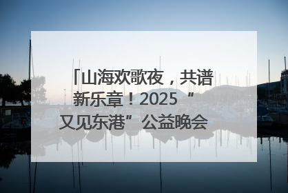 山海欢歌夜，共谱新乐章！2025“又见东港”公益晚会奏响文旅强音