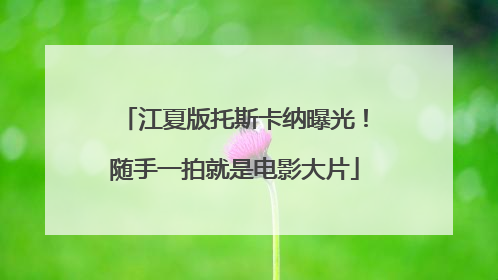 江夏版托斯卡纳曝光！随手一拍就是电影大片