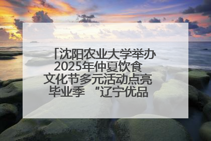 沈阳农业大学举办2025年仲夏饮食文化节多元活动点亮毕业季 “辽宁优品”进校园首站启动