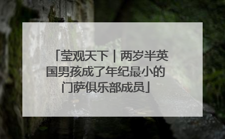 莹观天下｜两岁半英国男孩成了年纪最小的门萨俱乐部成员