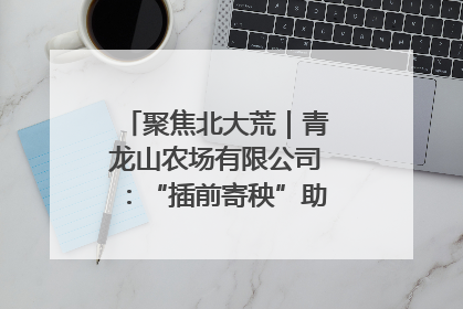 聚焦北大荒｜青龙山农场有限公司：“插前寄秧”助力农业节本增效