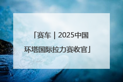 赛车｜2025中国环塔国际拉力赛收官