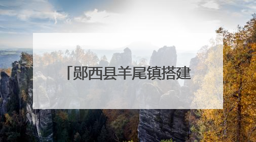 郧西县羊尾镇搭建调制大棚激活烟叶产业“新动能”