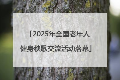 2025年全国老年人健身秧歌交流活动落幕