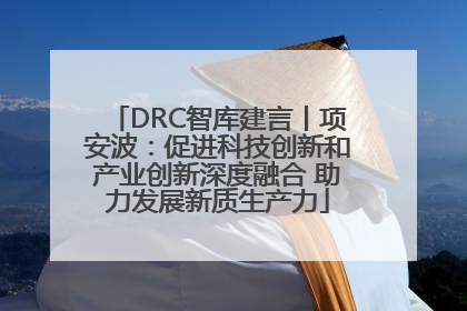 DRC智库建言丨项安波：促进科技创新和产业创新深度融合 助力发展新质生产力